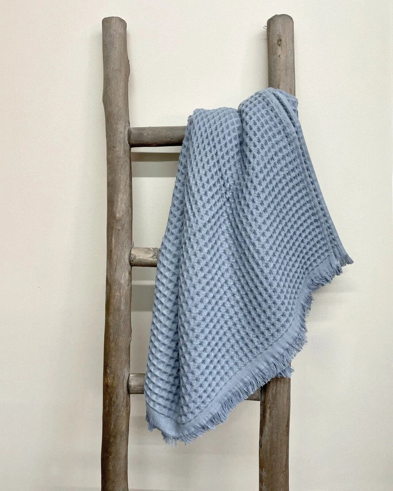 Lycia Turkish Cotton Waffle Bath Towel